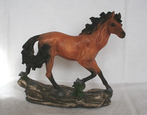 24cm trotting horse models 3 - horse,