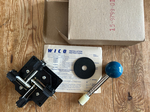 Nos unused boxed - wico, blue
