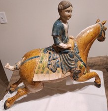 Chinese Pottery Tri Colored