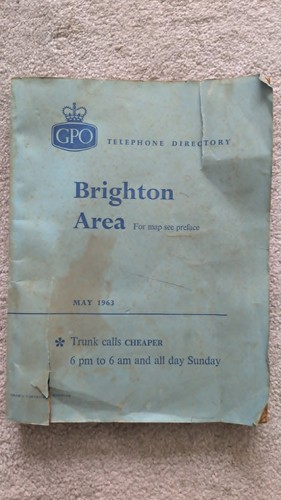 Vintage 1963 gpo telephone - 1963,