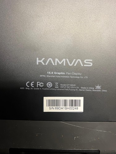 Huion kamvas 156hd - huion,