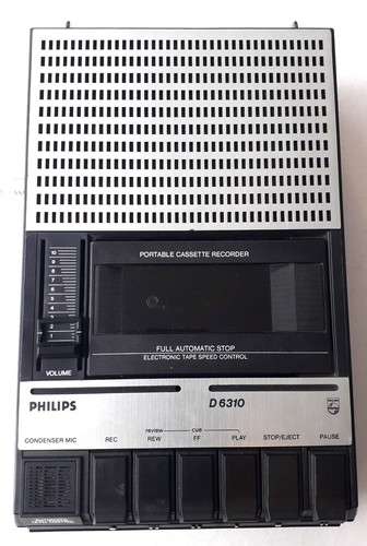 1975 philips d6310 tape - d6310/05,