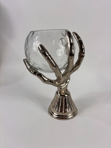 Skeleton hand silver - hand,