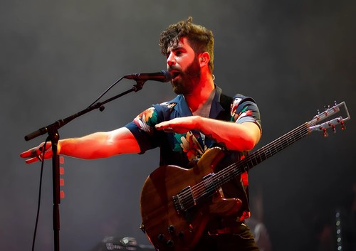 Foals live print - live,