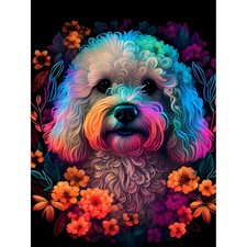 Luxurious dog diamond - 5d,