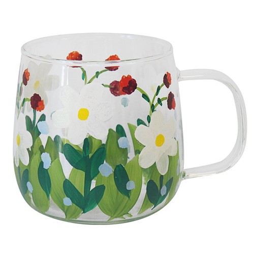 Glass cup coffee mug lynsey - cup,