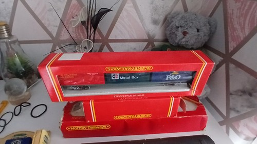 Hornby trains and carriages - and,
