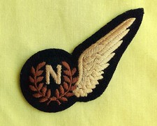 PADDED EMBROIDERED RAF