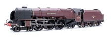 HORNBY 'OO' GAUGE R3241 BR MAROON 4-6-2 PRINCESS CORONATION STEAM LOCO DCC SOUND