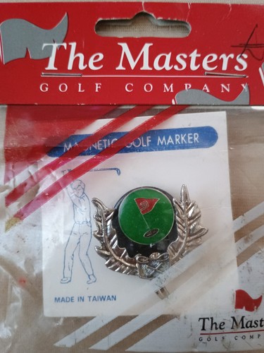 Masters golf magnetic marker - magnetic,