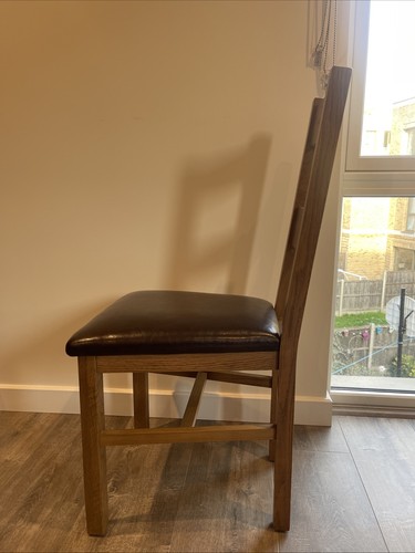 Solid oak chair - solid,