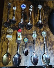 10 Vintage Silver Plated