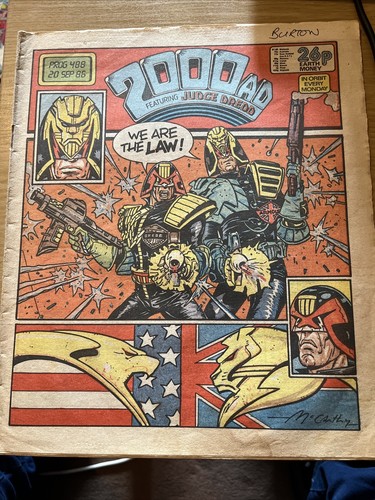 2000ad judge dredd - “2000ad”, prog