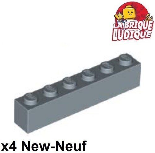 Lego brick 1x6 sand - brick,