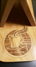 Solid Wood Cedar Book Rest &
