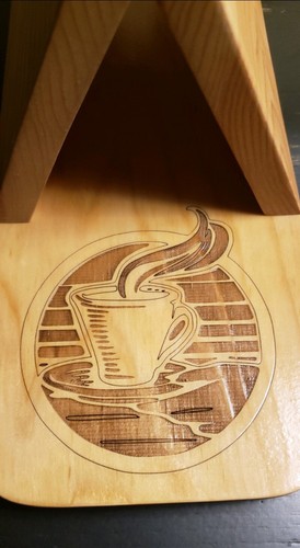 Solid wood cedar book - book, rest