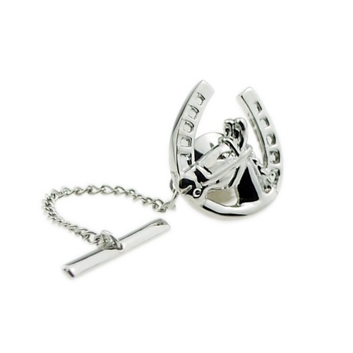 Horse head with - with, horseshoe