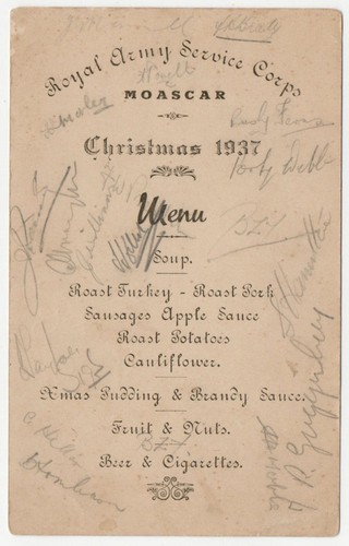 Royal army service corps - royal, xmas