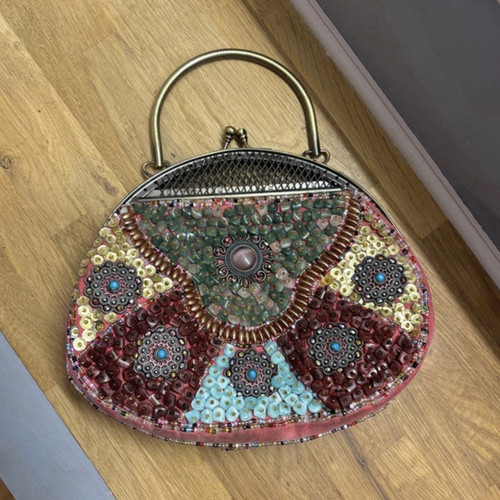 Butler wilson pink beaded - butler,