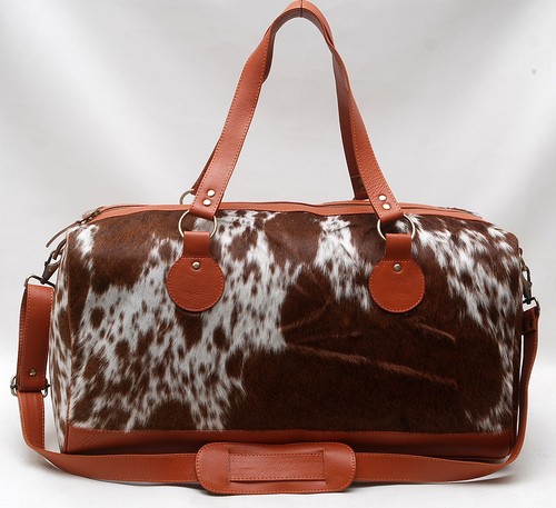100 natural cowhide duffel - 100%,