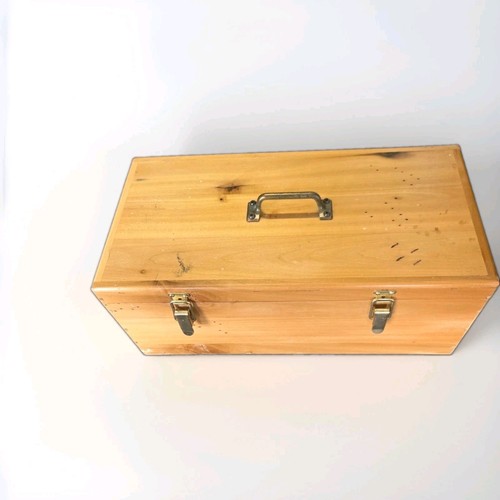 Vintage wooden storage - wooden,