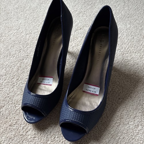 Insoles navy high - m&s, heel