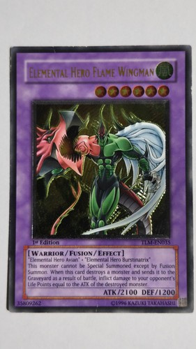 Yugioh elemental hero - elemental, flame