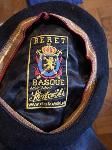 Basque beret large wool - beret, 59