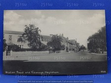 Station Road and Vicarage, KEYNSHAM, Somerset. AW Gray Post Office