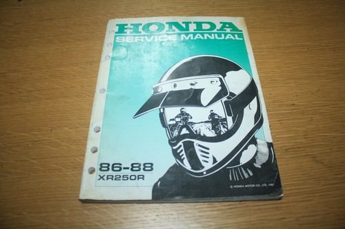 1986 honda xr250 - 1986-88, xr250r