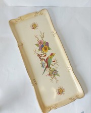 Vintage Crown Ducal Pattern Verona Art Deco Dressing Table Tray 1930s  Ceramic 