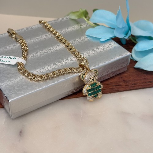 14k gold plated womens green - plated,