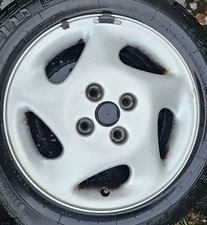 fiat punto gt alloy wheel , 5.5 x 14 ,5 spoke , 4 x 98 pcd , 45.5 et ,sl819