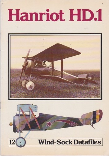 Hanriot windsock datafile - hanriot, hd.1-windsock