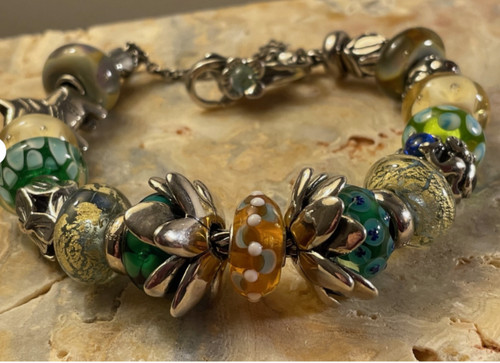 Trollbeads bracelet lotus - trollbeads,