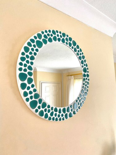 Lagoon turquoise pebble - turquoise,