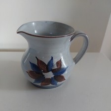 Tregurnow Cornwall Studio Pottery Jug height 4in 