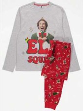 Ladies Buddy The Elf Squad Christmas Pyjamas Plus Size 20/22