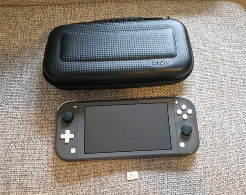 Nintendo switch lite grey - nintendo, lite,