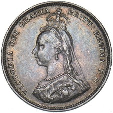 1887 Shilling - Victoria