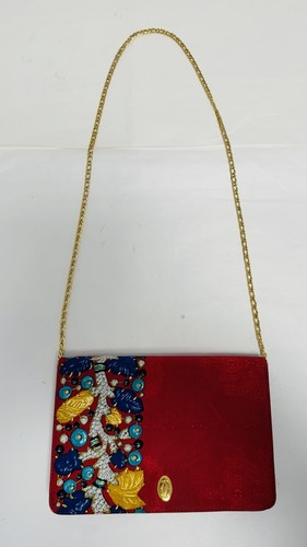 Cartier red silk scarf - red,