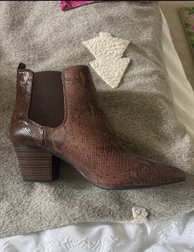 Comfy heeled ankle - ankle, boots