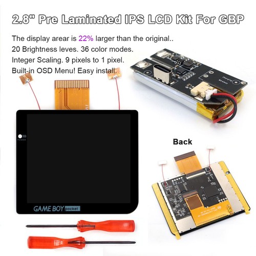 Gbp laminated integer - 2.8'',