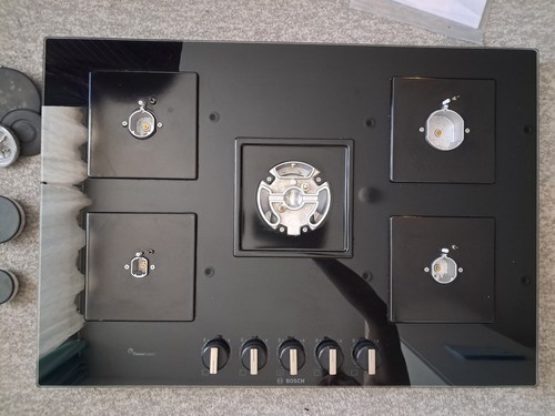 Used bosch built gas hob - used,
