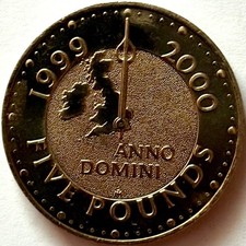 UNITED KINGDOM 5 POUNDS 1999