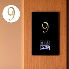 1pc Copper Door Number House