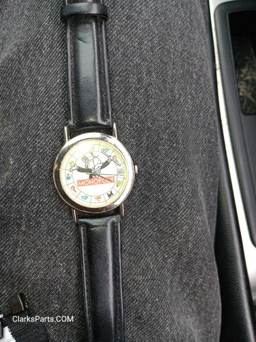 2001 vintage monopoly watch - monopoly,
