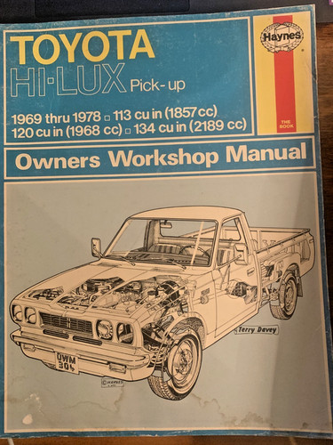 Haynes toyota lux pick - toyota, hi
