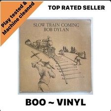 Bob Dylan ~ Slow Train Coming Lp Vinyl Record EX / VG Condition