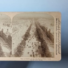 Paris France Stereoview C1895